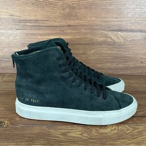 WOMAN BY COMMON PROJECTS Tournament Suede High Top Sneakers Women’s‎ Size 6 (36)